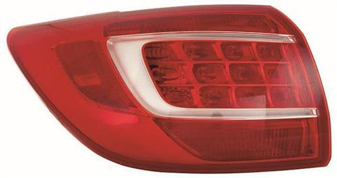 Kia Sportage Hatchback 2010-2016 Rear Lamp Outer Section Passenger Side L