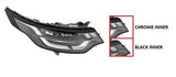 Land Rover Discovery Estate 2017- Headlamp With LED Headlamps With Adaptive Headlamps Chrome Inner Section Driver Side R