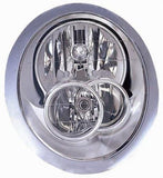 Mini - BMW Cabriolet - Cooper Cabriolet 2004-2009 Headlamp Halogen Type With No Wash Jet Holes Passenger Side L