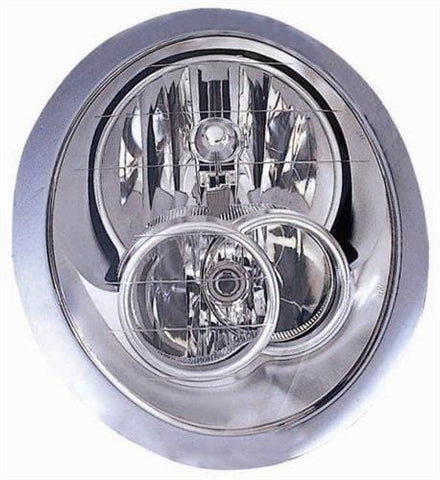 Mini - BMW Hatchback - Cooper 3 Door Hatchback 2004-2006 Headlamp Halogen Type With No Wash Jet Holes Passenger Side L