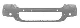 Mini - BMW Countryman Hatchback 2010-2014 Rear Bumper With Sensor Holes Type That Takes Chrome Trim (All Models - Except Cooper S Or Cooper SD) Primed