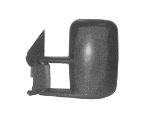 Mercedes Sprinter Van 1995-2000 Door Mirror Manual Type With Black Cover Passenger Side L