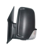 Volkswagen Crafter Van 2011-2017 Door Mirror Manual Type With Black Cover (Short Arm) Passenger Side L