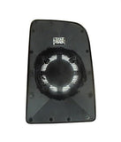 Mercedes Sprinter Van 2006-2013 Door Mirror Glass Electric Type - Upper Section (No Blind Spot Monitering - Round Backing Type) Passenger Side L