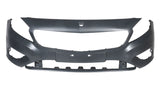 Mercedes A-Class 5 Door Hatchback 2012-2015 Front Bumper No Wash Jet or Sensor Holes - Primed (Standard Models)