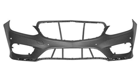 Mercedes E-Class Estate 2013-2016 Front Bumper No Wash Jet Holes With Sensor Holes (Fits AMG Models Only) Primed