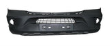 Mercedes Sprinter Van 2013-2018 Front Bumper With Lamp Holes No Wash Jet Holes With Templates to Drill 6 Sensor Holes Textured