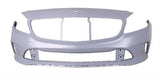 Mercedes A-Class 5 Door Hatchback 2015-2018 Front Bumper No Sensor Holes - Primed (Not AMG Models)