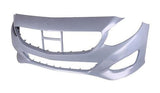 Mercedes B-Class MPV 2015-2019 Front Bumper No Sensor Holes With Sensor Template Primed