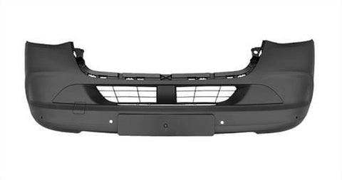 Mercedes Sprinter Van 2018- Front Bumper No Lamp Holes - With Sensor Holes - Textured
