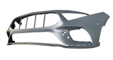 Mercedes A-Class 5 Door Hatchback 2018-2023- Front Bumper With Sensor Holes With Park Assist Holes Primed