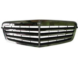 Mercedes E-Class Saloon 2009-2013 Front Grille Chrome & Black 
