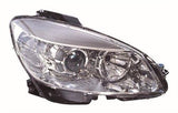 Mercedes C-Class Estate 2007-2011 Headlamp Halogen Version Driver Side R