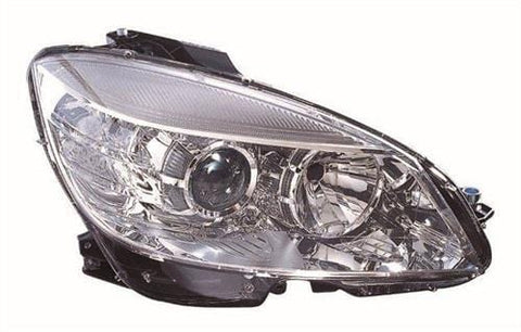 Mercedes C-Class Estate 2007-2011 Headlamp Halogen Version Driver Side R