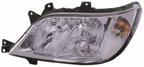 Mercedes Sprinter Van 2003-2006 Headlamp For Models With No Fog Lamps Passenger Side L