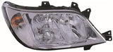 Mercedes Sprinter Van 2003-2006 Headlamp No Fog Lamp Version Driver Side R