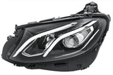 Mercedes E-Class Coupe 2017-2020 Headlamp LED Type With LED Daytime Running Lamp Passenger Side L