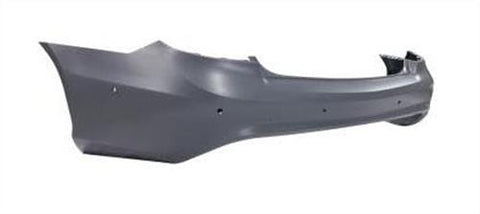 Mercedes E-Class Coupe 2013-2017 Rear Bumper With Sensor Holes (AMG And AMG Line Models) - Primed