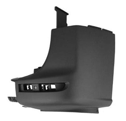 Mercedes Sprinter Van 2018- Rear Bumper Corner No Sensor Hole - Textured Driver Side R