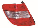 Mercedes C-Class Estate 2007-2011 Rear Lamp Not LED Type Clear and Red Passenger Side L