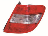Mercedes C-Class Estate 2007-2011 Rear Lamp Not LED Type Clear and Red Driver Side R