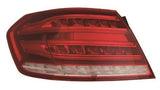 Mercedes E-Class Saloon 2013-2016 Rear Lamp Outer Section - LED Type Passenger Side L