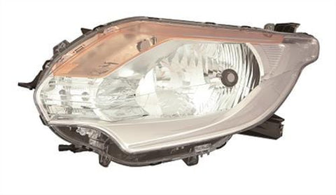 Mitsubishi L200 Pickup 2015-2019- Headlamp Halogen Type With Chrome Lower Bezel Passenger Side L