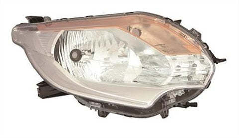 Mitsubishi L200 Pick Up 2015- Headlamp Halogen Type With Chrome Lower Bezel Driver Side R