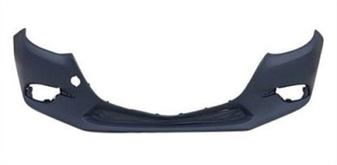 Mazda 3 Saloon 2016-2019 Front Bumper No Wash Jet Holes No Sensor Holes 