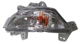 Mazda 3 Saloon 2014-2016 Indicator Lamp Fits in Front Bumper Clear Lens Passenger Side L