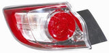 Mazda 3 Hatchback 2009-2012 Rear Lamp Outer Section Not LED Type Passenger Side L