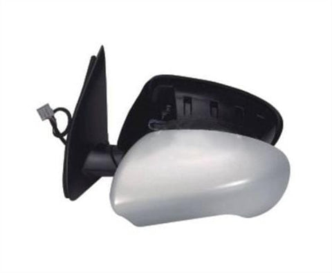 Nissan Qashqai Hatchback 2010-2013 Door Mirror Electric Power Fold Type With Primed Cover (No Blind Spot Monitoring System) Passenger Side L