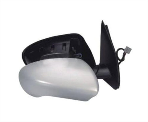 Nissan Qashqai Hatchback 2009-2010 Door Mirror Electric Power Fold Type With Primed Cover (No Blind Spot Monitoring System) Driver Side R