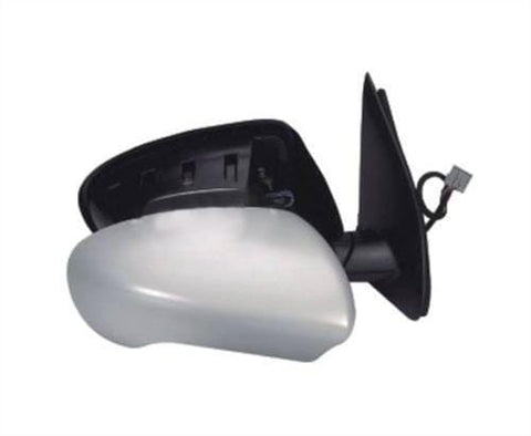 Nissan Qashqai Hatchback 2007-2010 Door Mirror Electric Power Fold Type With Primed Cover (No Blind Spot Monitoring System) Driver Side R