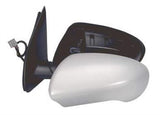 Nissan Qashqai Hatchback 2010-2013 Door Mirror Electric Manual Fold Type With Primed Cover (No Blind Spot Monitoring System) Passenger Side L