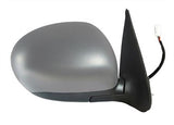 Nissan Juke Hatchback 2010-2014 Door Mirror Electric Not Heated Manual Fold Type With Primed Cover Driver Side R