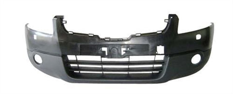 Nissan Qashqai Hatchback 2007-2010 Front Bumper With Wash Jet Holes - Black