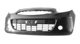 Nissan Micra 5 Door Hatchback 2011-2013 Front Bumper With Lamp Holes - No Sensor Holes - Not Primed