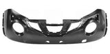 Nissan Juke Hatchback 2014-2019 Front Bumper No Sensor Holes Upper Section No Wash Jet Holes