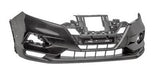 Nissan Qashqai Hatchback 2017-2021 Front Bumper With Wash Jet Holes No Sensor Holes With Sensor Template Primed