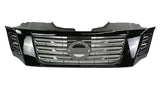 Nissan Navara Pickup 2016-2022 Front Grille Black With Gloss Black Surround (No Camera Type)