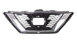 Nissan Qashqai Hatchback 2017-2021 Front Grille With Camera Hole Chrome 