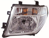 Nissan Navara Pickup 2006-2010 Headlamp Passenger Side L