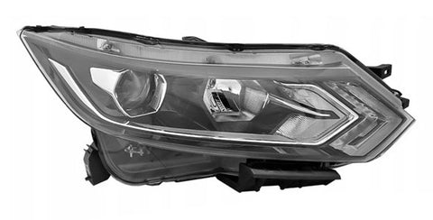 Nissan Qashqai Hatchback 2017-2021 Headlamp Halogen With LED Daytime Running Lamp Driver Side R