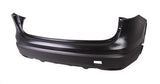 Nissan Qashqai Hatchback 2013-2017 Rear Bumper No Sensor Holes - Needs Priming 