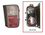 Renault Trafic Van 2007-2014 Rear Lamp Fog - One Bulb Holder Type Driver Side R