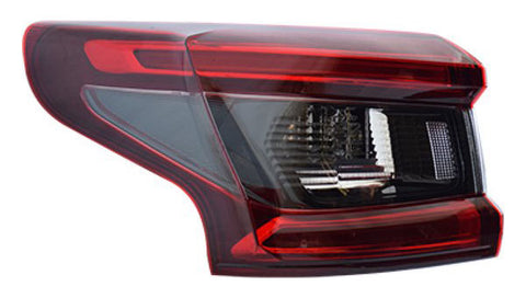 Nissan Qashqai Hatchback 2017-2021 Rear Lamp Outer Section LED Type Passenger Side L