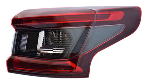 Nissan Qashqai Hatchback 2017-2021 Rear Lamp Outer Section LED Type Driver Side R