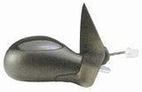 Peugeot 206 3 Door Hatchback 1998-2003 Door Mirror Electric Heated Manual Fold Type With Primed Cover Driver Side R