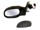 Peugeot 206 5 Door Hatchback 2003-2009 Door Mirror Electric Manual Fold Type With Primed Cover Passenger Side L